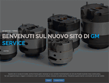 Tablet Screenshot of gmservicehydraulic.com